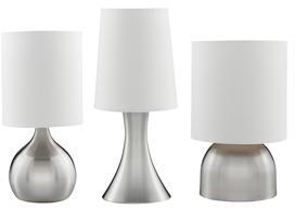 Lampe de bureau tactile DIMPLES TL Champi Acier Br