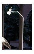 Vega lampadaire verre de Murano - Blanc