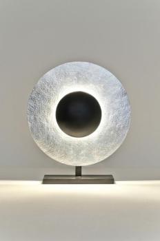 Lampe de table Holländer VILLINO Argenté, 3 lumièr