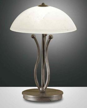 Lampe de table Fabas Luce DEVON Rouille, 1 lumière