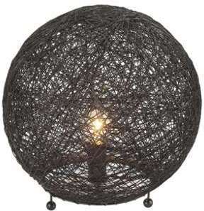 Lampe à poser design noir Coleen 28 cm Lampe à poser design noir