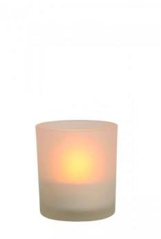 Bougie LED Lucide Blanc - - Intérieur - LED - Déla