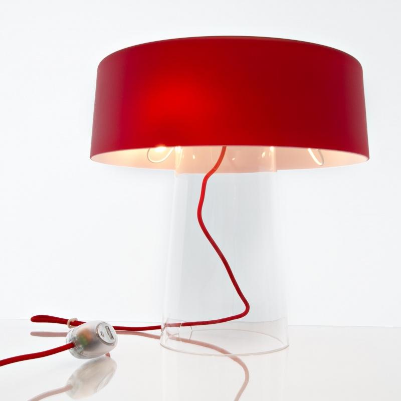 Glam T1 - Lampe de Table - Pièce unique - transpar