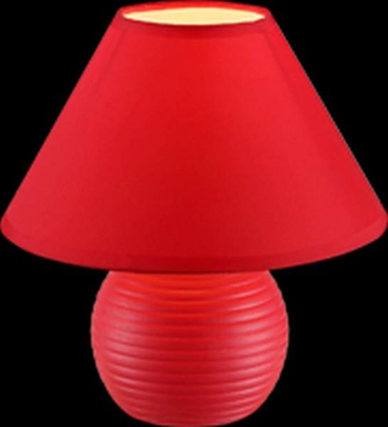 Lampe de table Globo Rouge, 1 lumière - Classique