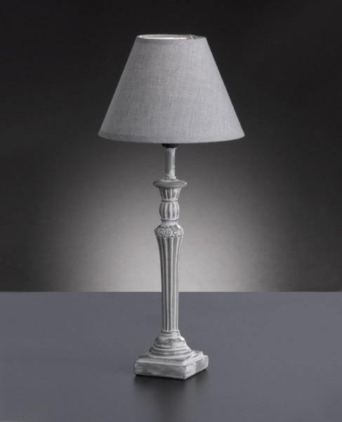 Lampe de table Honsel Poste Gris, 1 lumière - Clas