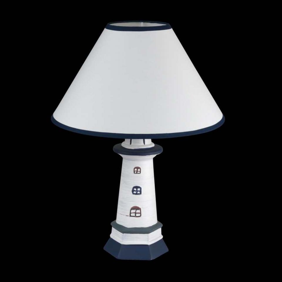 Lampe de table Honsel BALTIC Blanc, 1 lumière - Ca