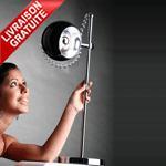 Lampe de chevet design retro noir GLOBO - Lampe de