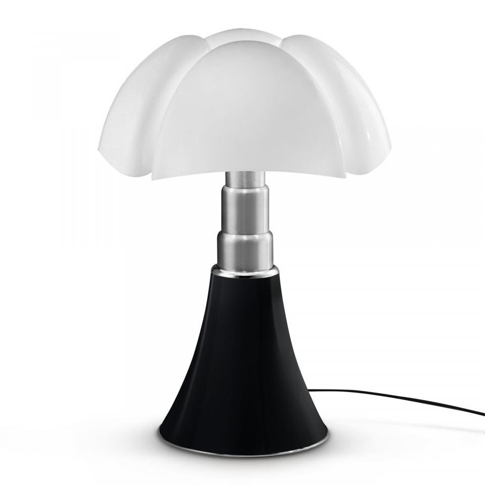 Lampe PIPISTRELLO Noir pied télescopique H66-86cm