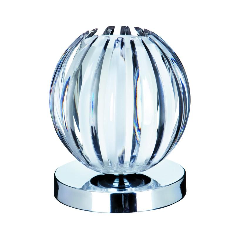 Lampe de table Touch Lamps, en chrome, acrylique e