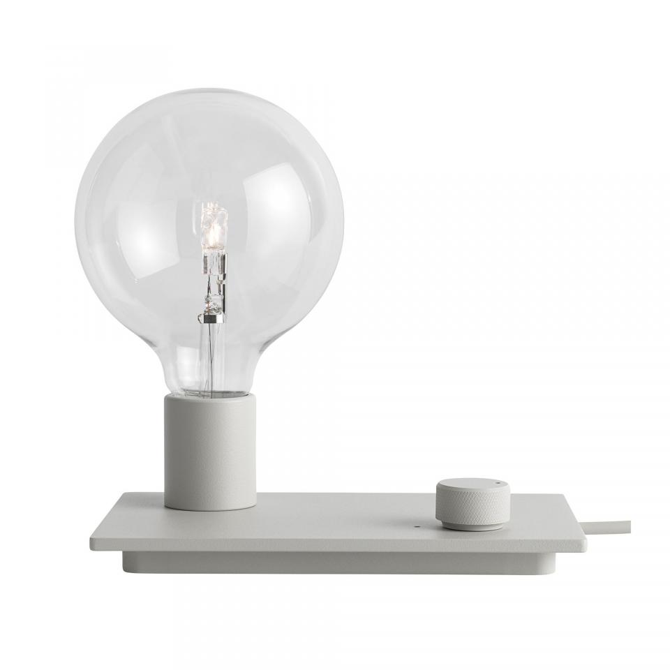 Muuto Control - Lampe de table - gris/avec gradate