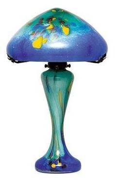 Lampe en pâte de verre Ocean Odeon Lampe en pâte de verre Ocean