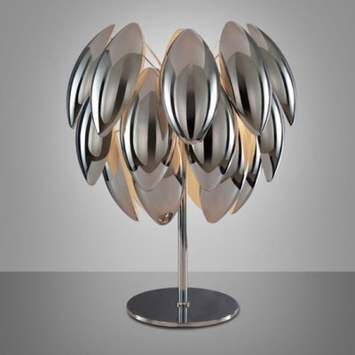 Lampe design luna chromé