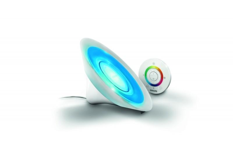 Lampe couleur Philips AURA WHITE LED Blanc, 1 lumi