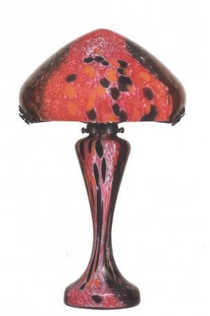 Lampe en pâte de verre Vésuve Odeon