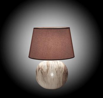 Hill Honsel Lampe à poser Brun, Beige, 1 lumière -