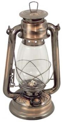 LAMPE TEMPETE BRONZE VIEILLI
