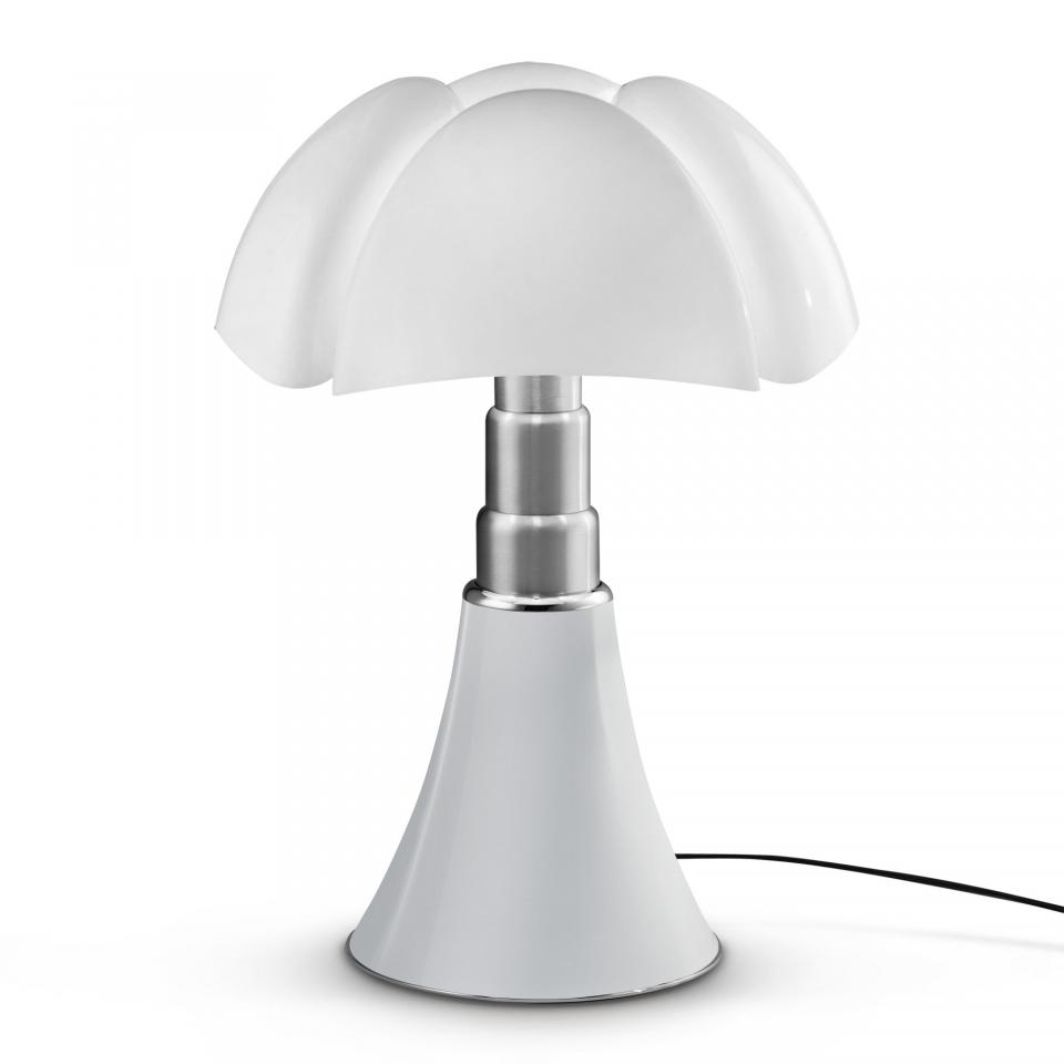 Lampe PIPISTRELLO Blanc pied télescopique H66-86cm