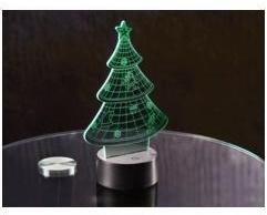 Motif 3D pour socle lumineux LS-7 3D - Sapin de Noël Motif 3D pour socle lumineux