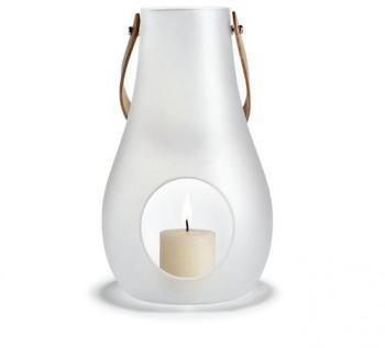 Design with Light - Lanterne verre satiné - blanc dépoli Design with Light - Lanterne