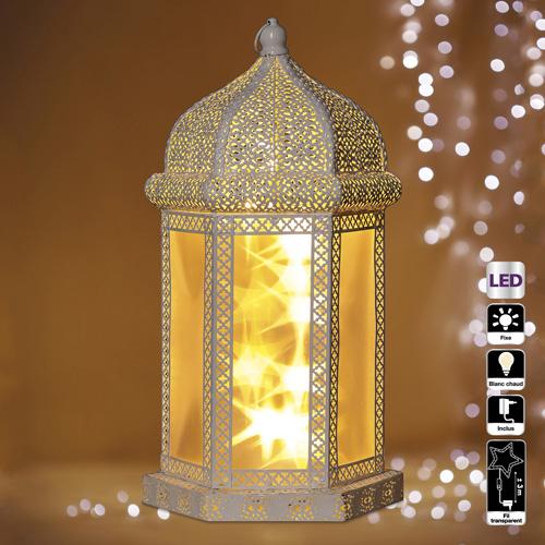 Lanterne Lumineuse - 20 LED - H. 45 cm.