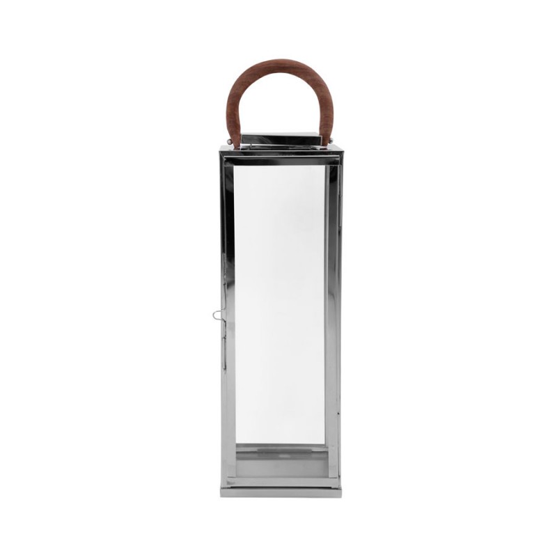 Lanterne ARGO argenté 22x22x50 cm Lanterne ARGO argenté 22x22x50
