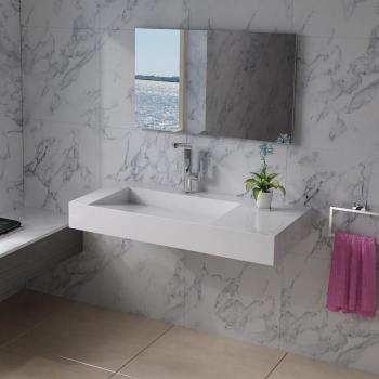 Plan vasque solid surface Réf SDPW12-A Plan vasque solid surface