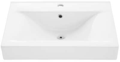 Lavabo Vasque de Salle de Bain Rectangulaire en Cé