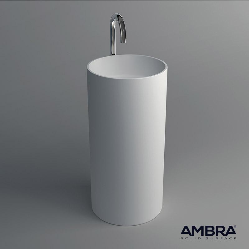 Vasque sur pied, Totem en Solid surface - Cerca