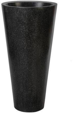 Vasque noire sur pied
