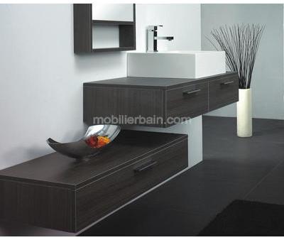 Ensemble de salle de bain design 1 vasque 100 cm T