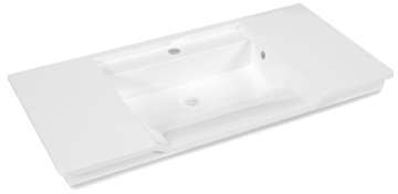 Vasque en résine 90cm {CouleurRetravaillée}