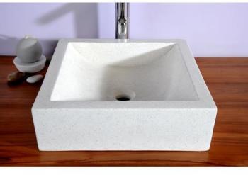 Vasque Timbre blanc