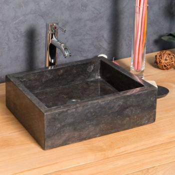 Vasque salle de bain à poser MILAN rectangle 30cm x Vasque salle de bain à poser