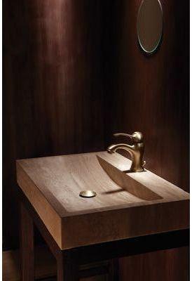 Lavabo en pierre naturelle à poser rectangulaire couleur Lavabo en pierre naturelle