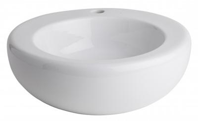 SOLDES Vasque à poser en bol et céramique blanche