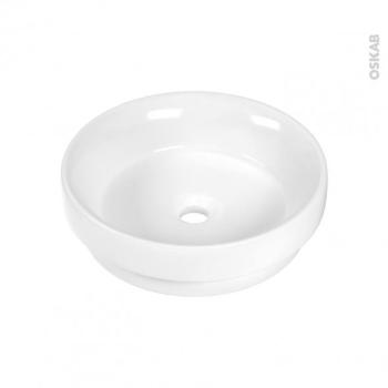 Vasque salle de bain MYRIO Semi-encastrée Céramique Vasque salle de bain MYRIO