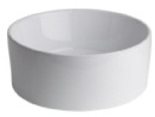 SOLDES Vasque à poser ronde en céramique blanc Bla
