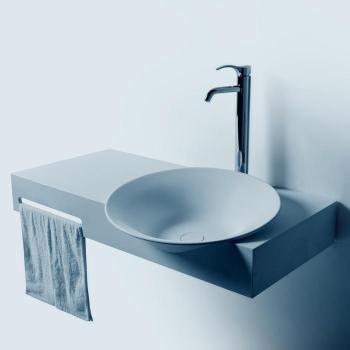 Plan vasque solid surface Réf SDWD3889-1 Plan vasque solid surface