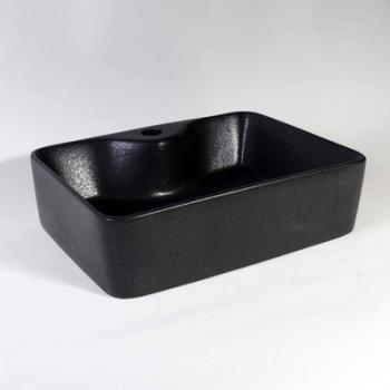 Vasque à poser rectangulaire, 48x38 cm, céramique