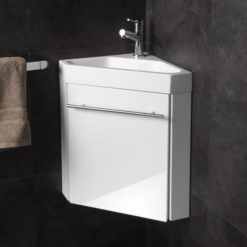 Lave-mains dangle complet pour WC avec meuble des