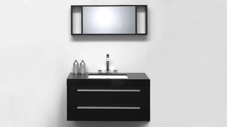 Ensemble de salle de bain design 100 cm Rosa