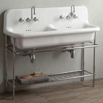 Lavabo en céramique émaillée 120 cm True Colors -
