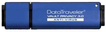 Kingston DataTraveler Vault Privacy 3 0 Anti-Virus Kingston DataTraveler Vault