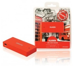 Lecteur de carte USB rouge London