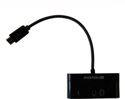 Essentielb de cartes Micro USB2.0 - Lecteur de car