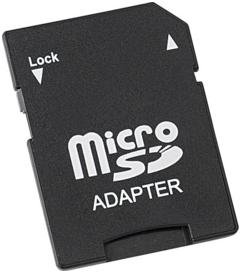 Adaptateur MicroSD vers SD
