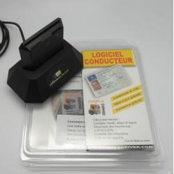PACK LECTEUR DE CARTE CONDUCTEUR CAPD DESK SIMPLED