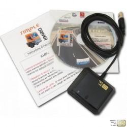 PACK LECTEUR DE CARTE CONDUCTEUR CAPD SIMPLEDRIVER