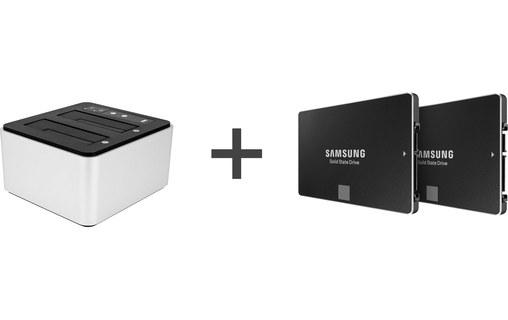 OWC Drive Dock 4 To - Double Dock Thunderbolt 2/US