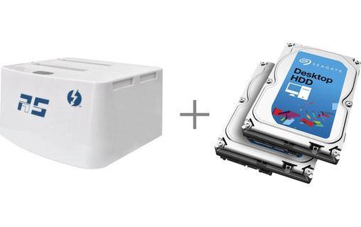 HighPoint RocketStor 5212 - Dock Thunderbolt + 2 x
